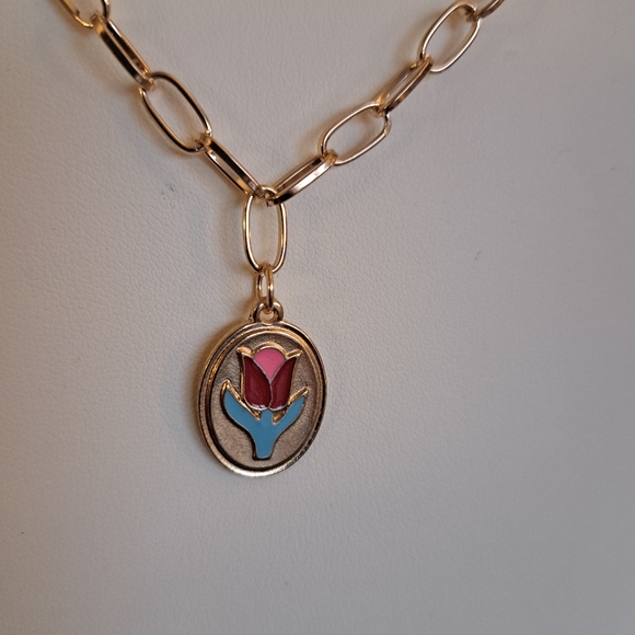 Fashion Gold Tone Necklace - Picture 6 of 6